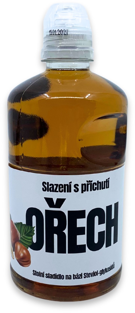 Vrané Trade Slazení s příchutí Ořech, 500 ml