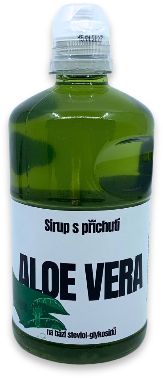 Vrané Trade Sirup s příchutí Aloe Vera, 500 ml