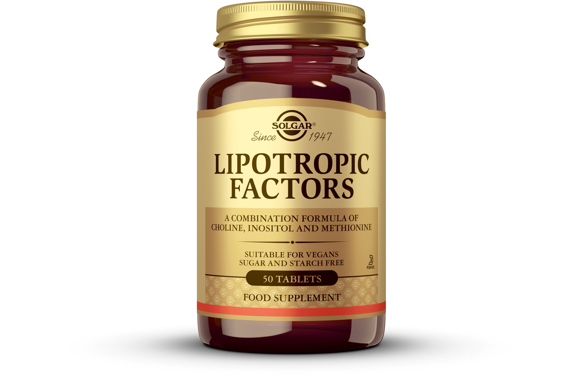 Solgar Lipotropní faktory, 50 tablet