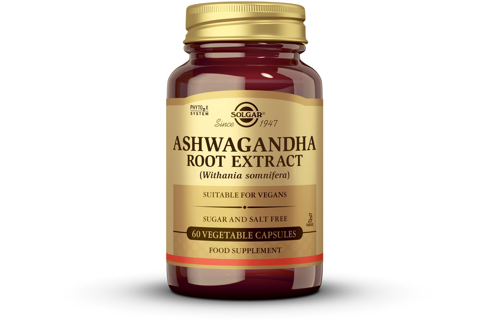 Solgar Ashwagandha, 60 kapslí