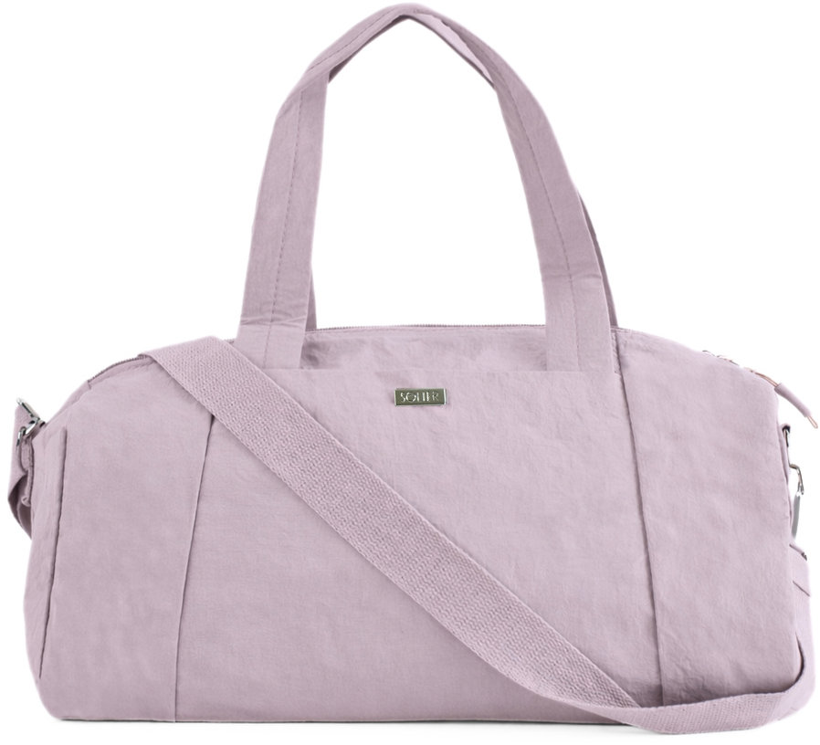 Solier sportovní taška na fitness a pilates, růžová