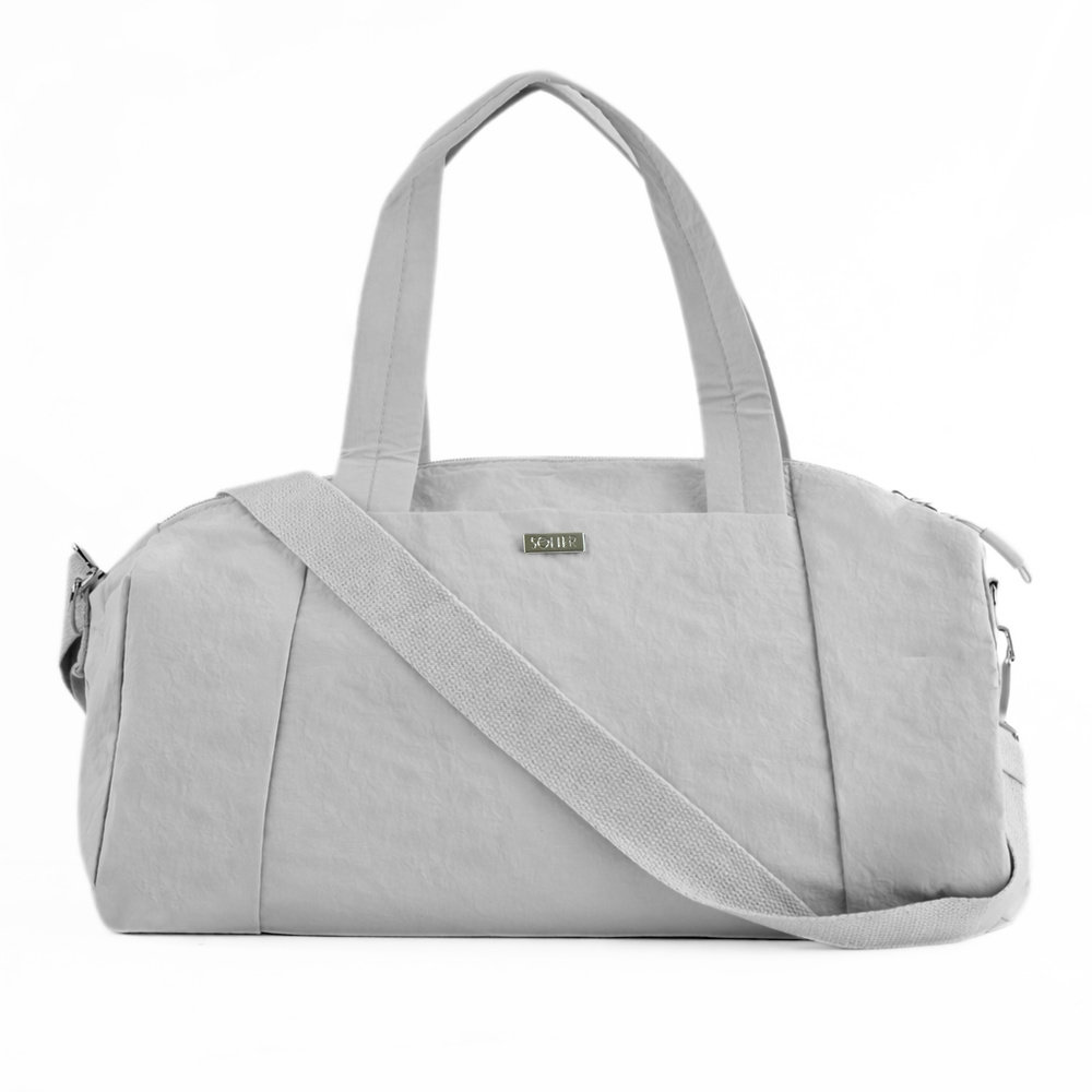 Solier sportovní taška na fitness a pilates, šedá