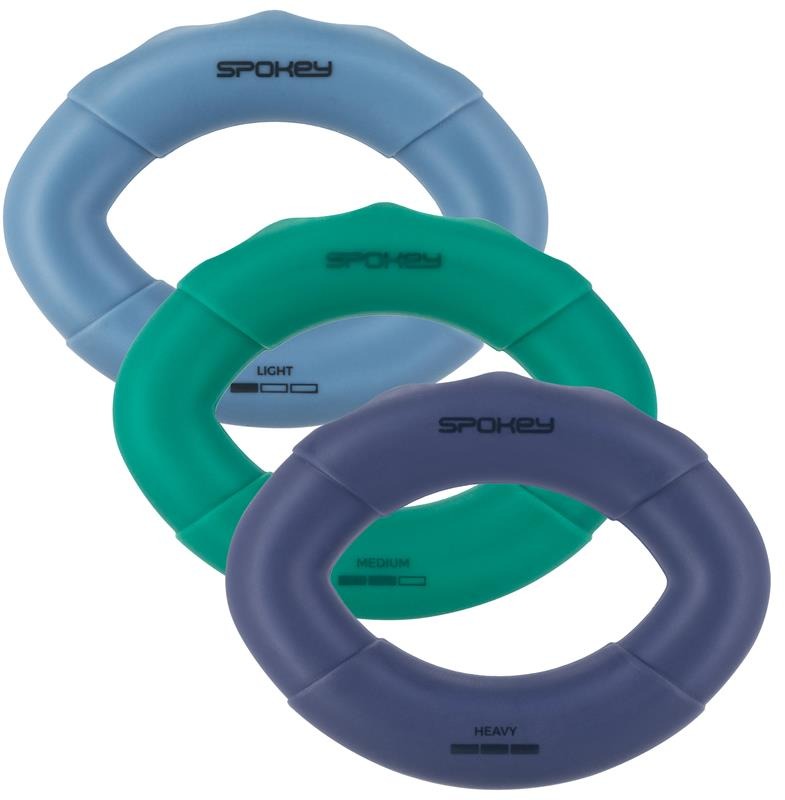 Spokey Hand Power Set sada 3 posilovacích kroužků