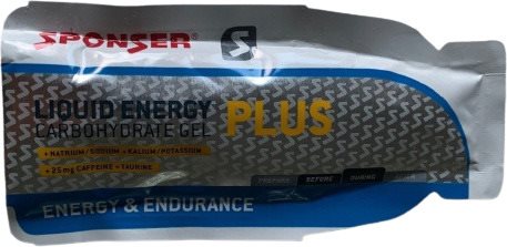 Sponser Liquid energy PLUS, 35g, Neutral