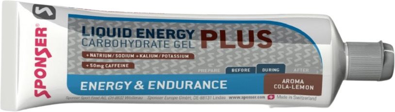 Sponser Liquid energy PLUS, 70g, Cola-Lemon