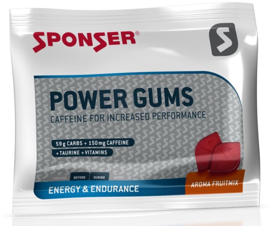 Sponser Power Gums, 75g, Fruitmix