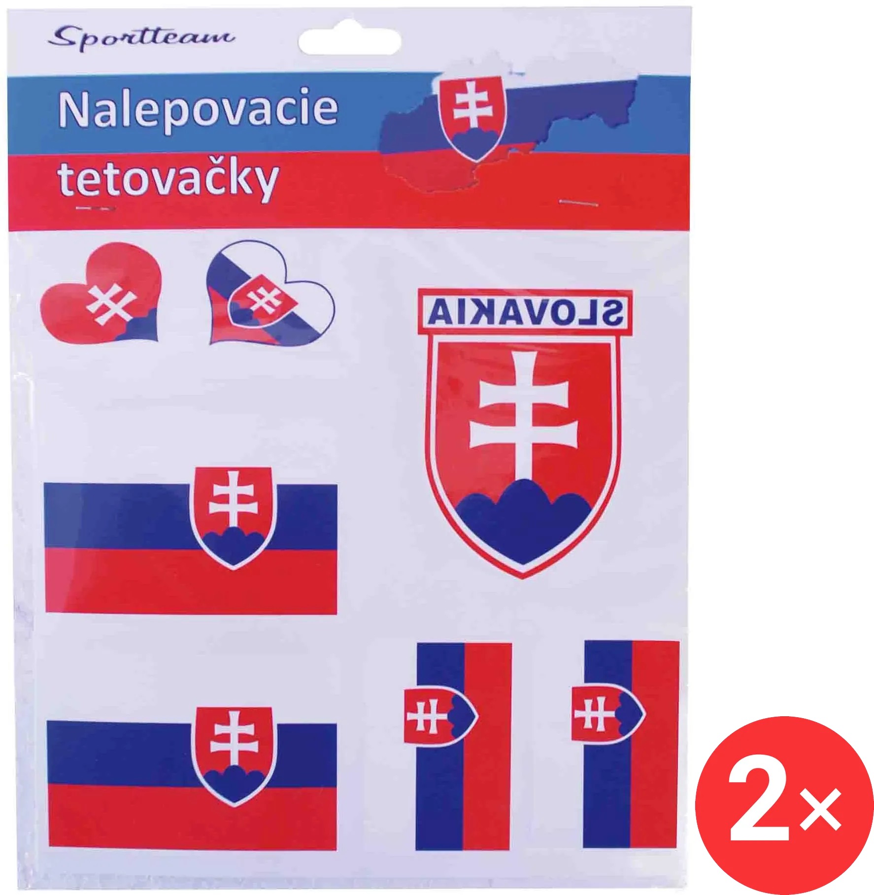 SPORTTEAM® Tetovací obtisky SR 1 2 ks