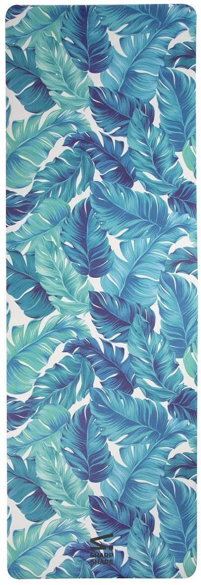 Sharp Shape Microfibre travel mat Leaves