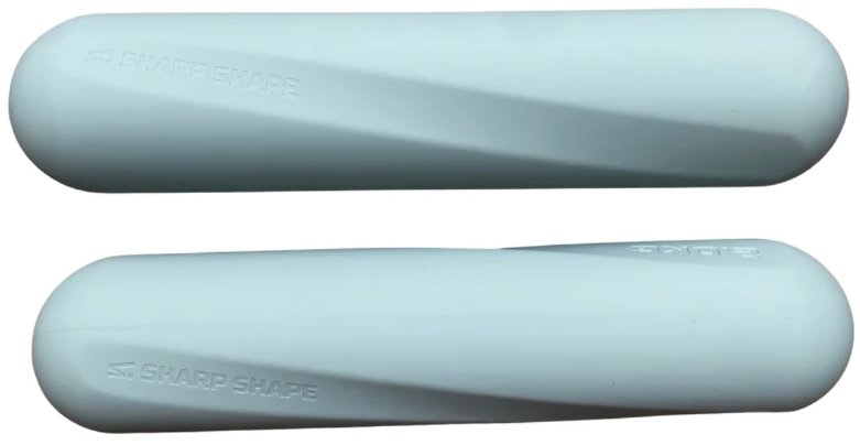 Sharp Shape Silikonové činky zelené 2 × 2kg