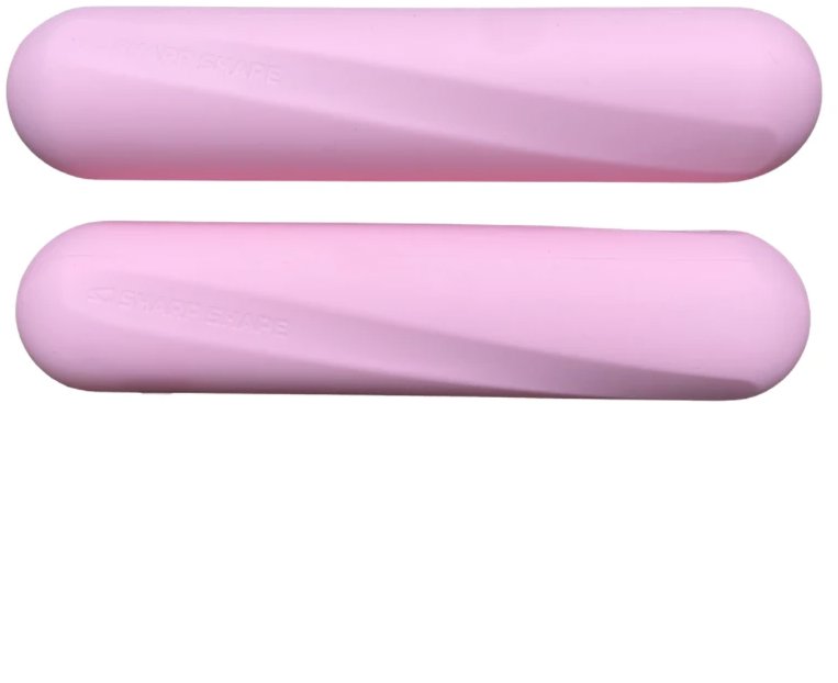 Sharp Shape Silikonové činky růžové 2 × 2kg