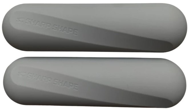 Sharp Shape Silikonové činky Moonstone béžové 2 × 1kg