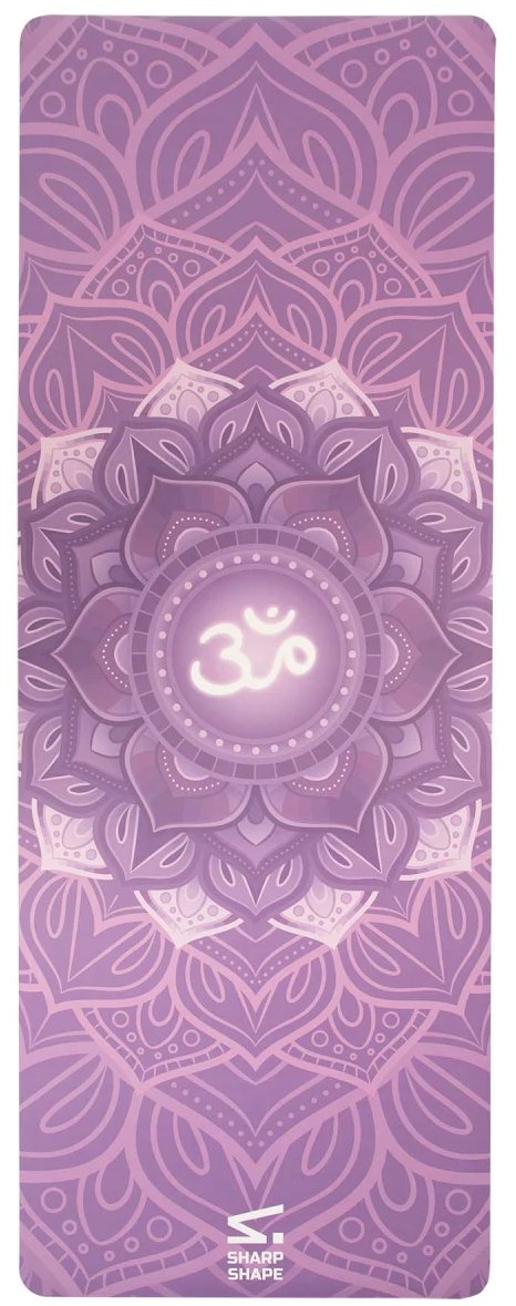Sharp Shape Podložka Pu-Frosted Yoga Mat Om