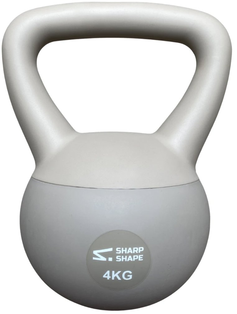 Sharp Shape Soft kettlebell 4 kg béžový