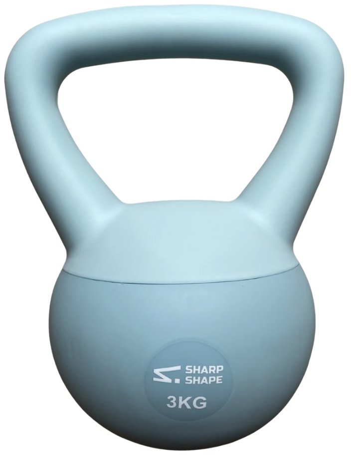 Sharp Shape Soft kettlebell 3 kg zelený