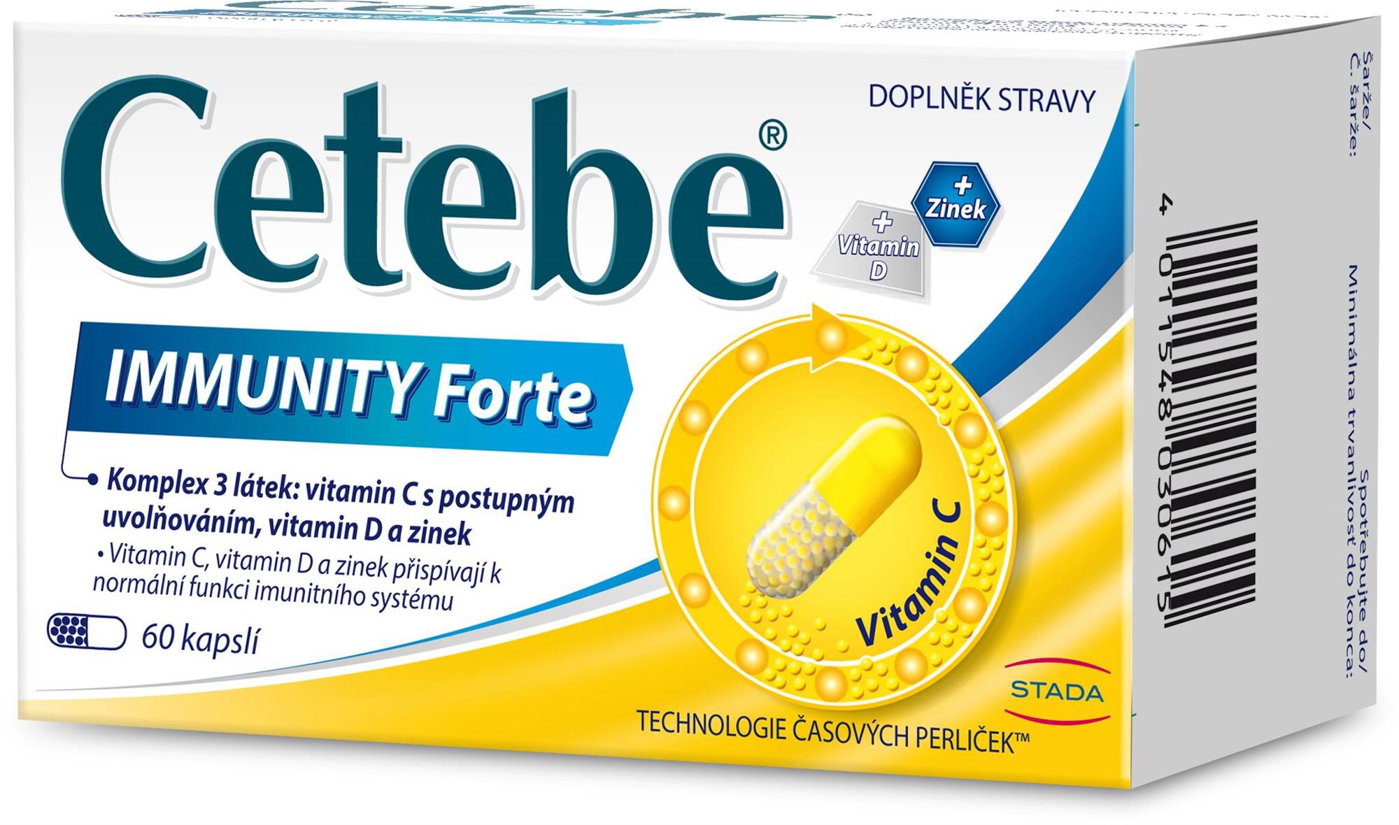 Cetebe Immunity Forte, 60 kapslí