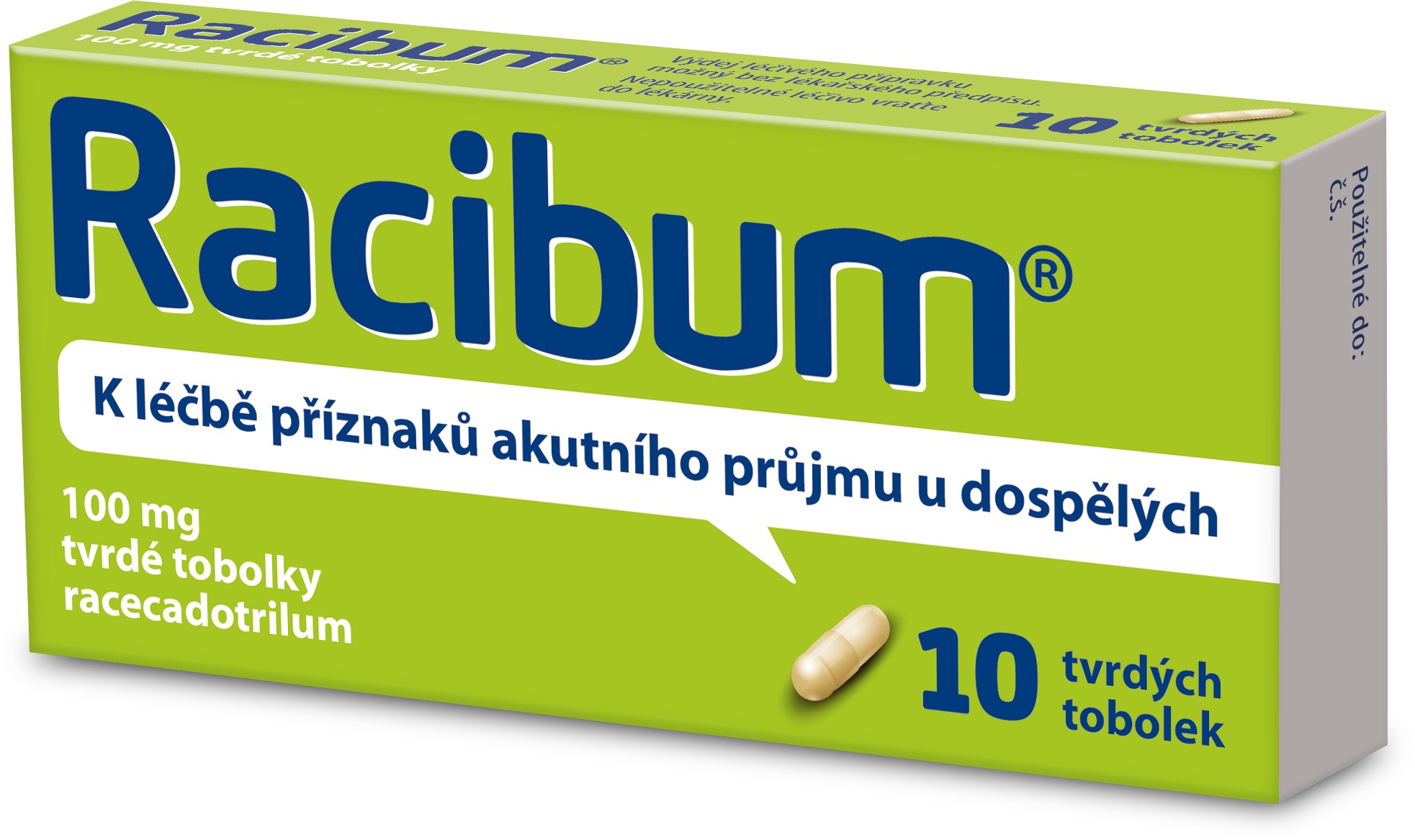 Racibum 100 mg 10 tvrdých tobolek