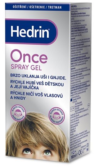 Hedrin Once spray gel 100 ml