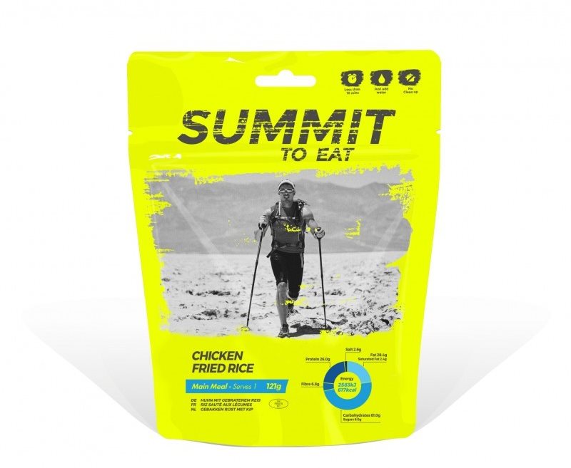 Mre summit to eat - smažená rýže s kuřecím masem a teriyaki omáčkou