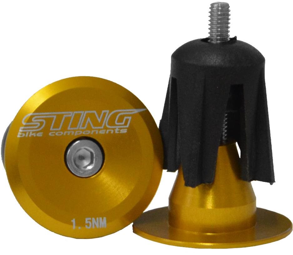 Zátka řidítek ST-PLUG02 zlaté