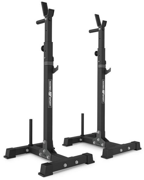 MARBO MS-S108 2.0 Stojany pod velkou činku se zarážkami, černá, velikost