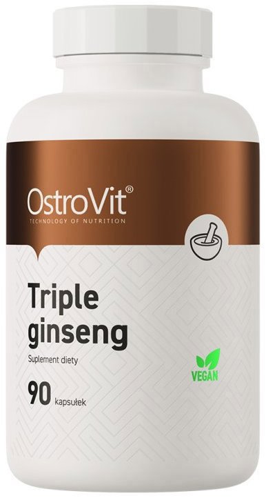 OstroVit - Triple ženšen VEGE, 90 kapslí