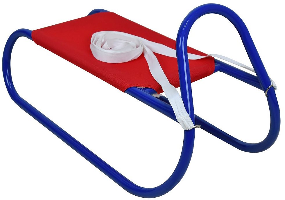Rulyt Kovové saně 62 cm červeno-modré