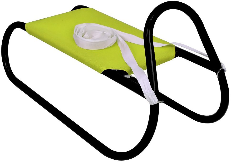 RULYT® Kovové saně 62 cm, sv.zeleno-černé
