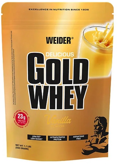 Weider Gold Whey 500g, vanilka