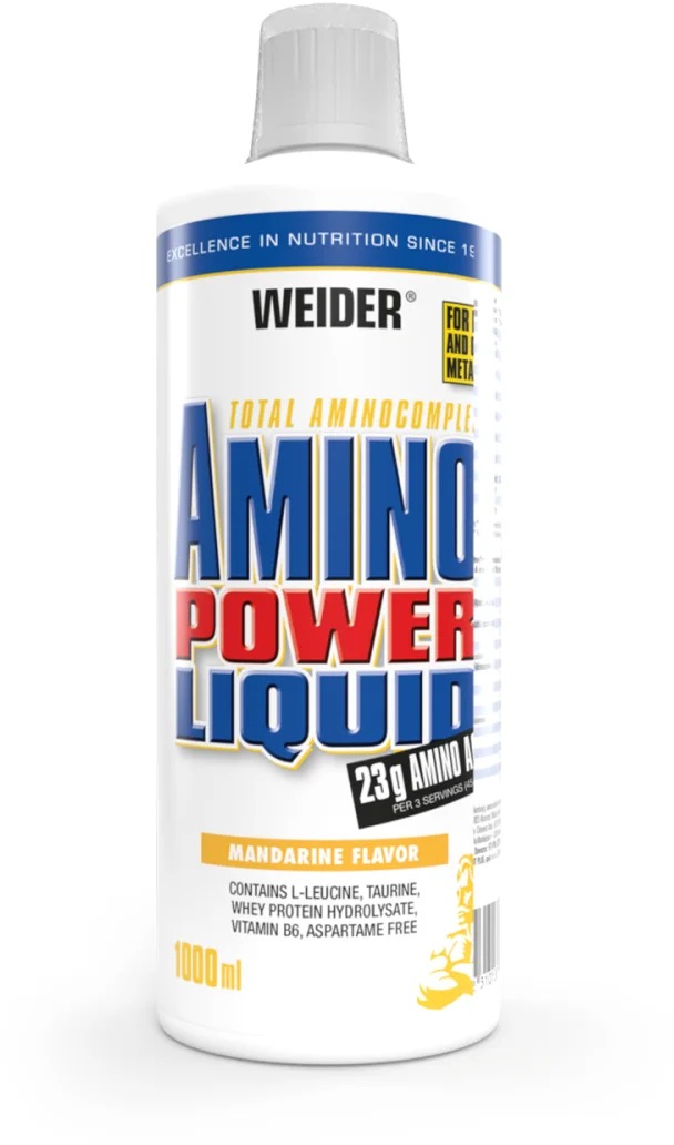 Weider Amino Power Liquid 1000ml, mandarinka