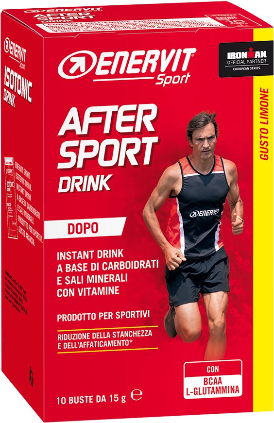 Enervit After Sport Drink (10x 15 g) citron