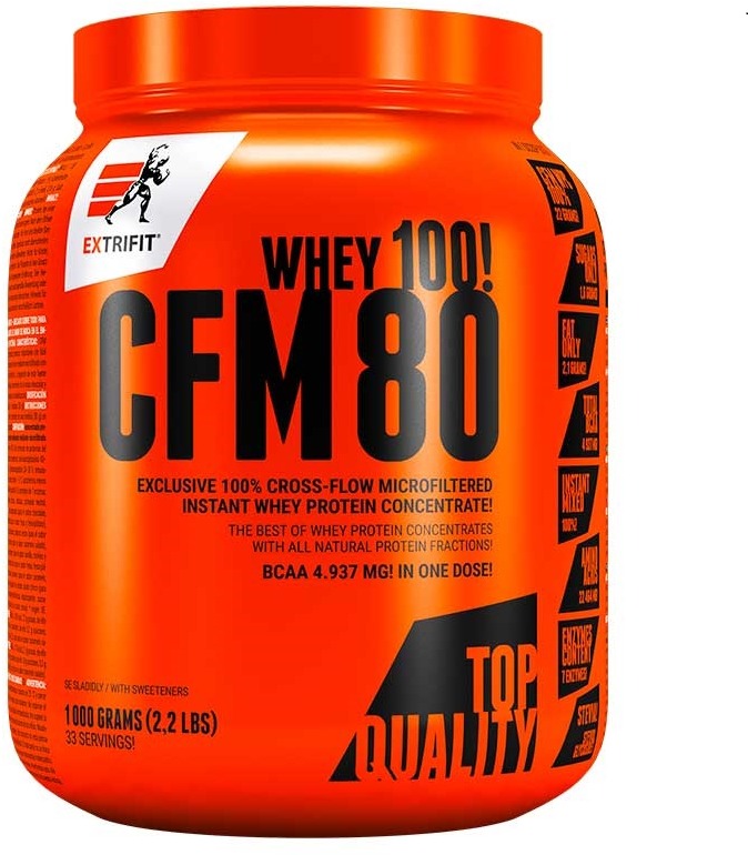Extrifit CFM Instant Whey 80, 1000g , banana