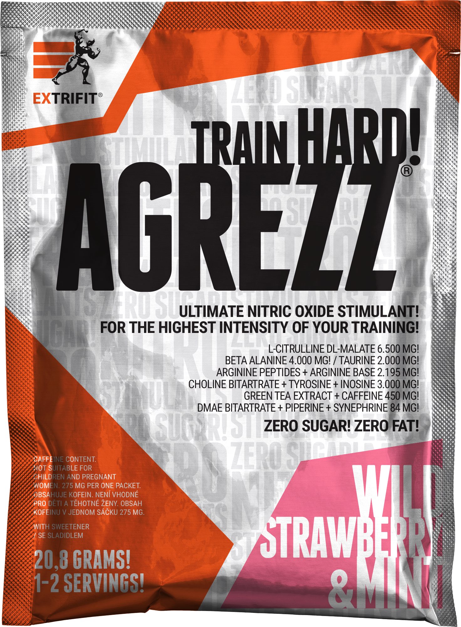 Extrifit Agrezz 20,8 g wild strawberry & mint
