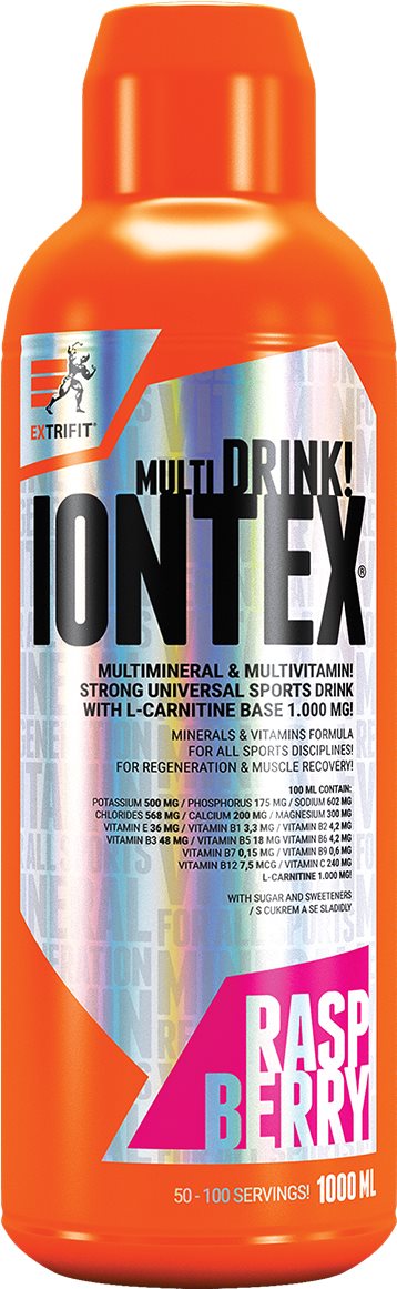 Extrifit Iontex 1000 ml raspberry