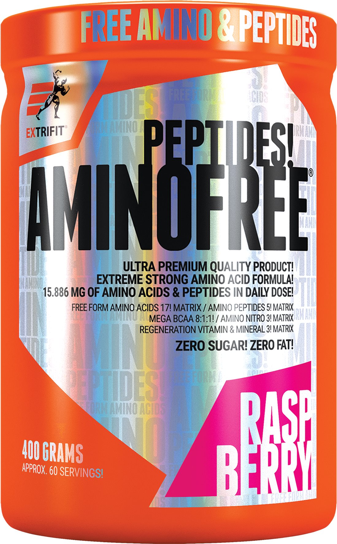 Extrifit Aminofree Peptides 400 g raspberry