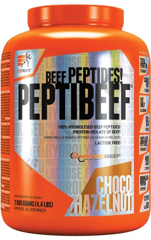 Extrifit PeptiBeef, 2000g, čoko-oříšek