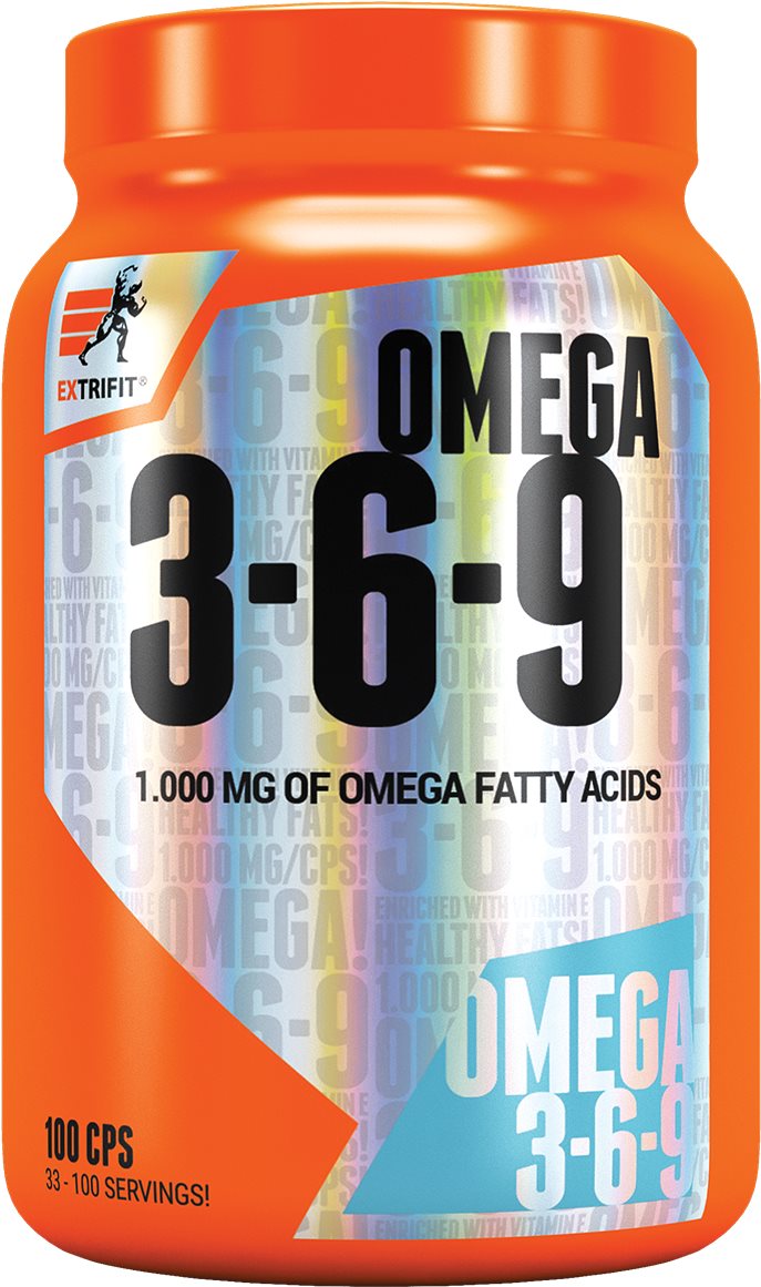 Extrifit Omega 3-6-9, 100kapslí