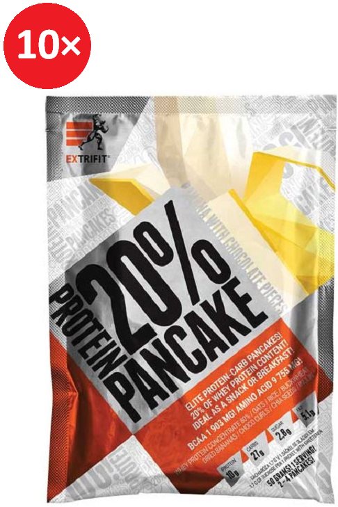 Extrifit Protein Pancake 20 % 10 x 50 g banana chocolate