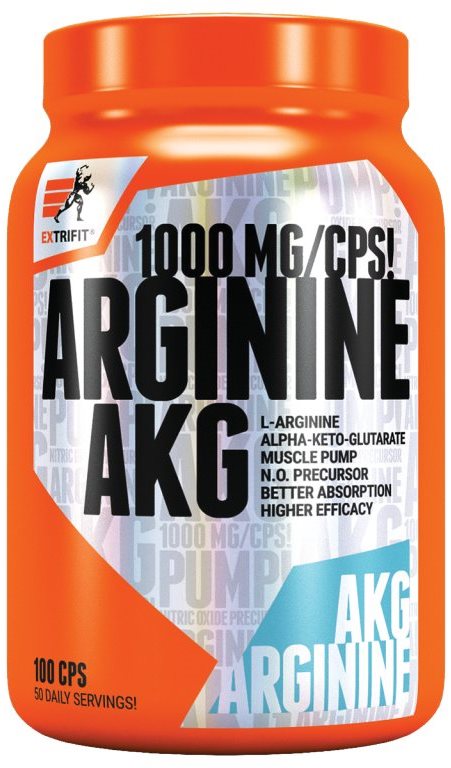 Extrifit Arginine AKG 1000 mg, 100 kapslí