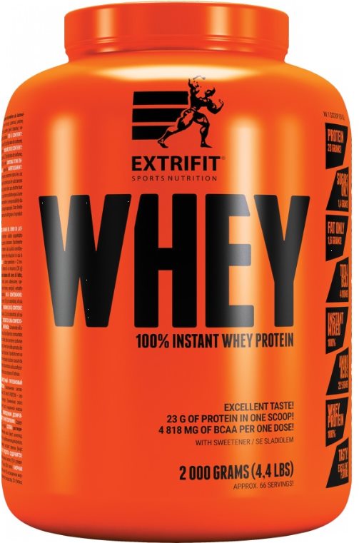 Extrifit 100% Whey Protein 2 kg ovocný shake