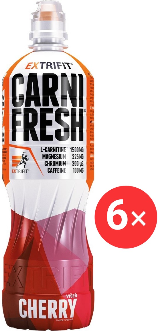 Extrifit Carni Fresh 6 x 850 ml, cherry