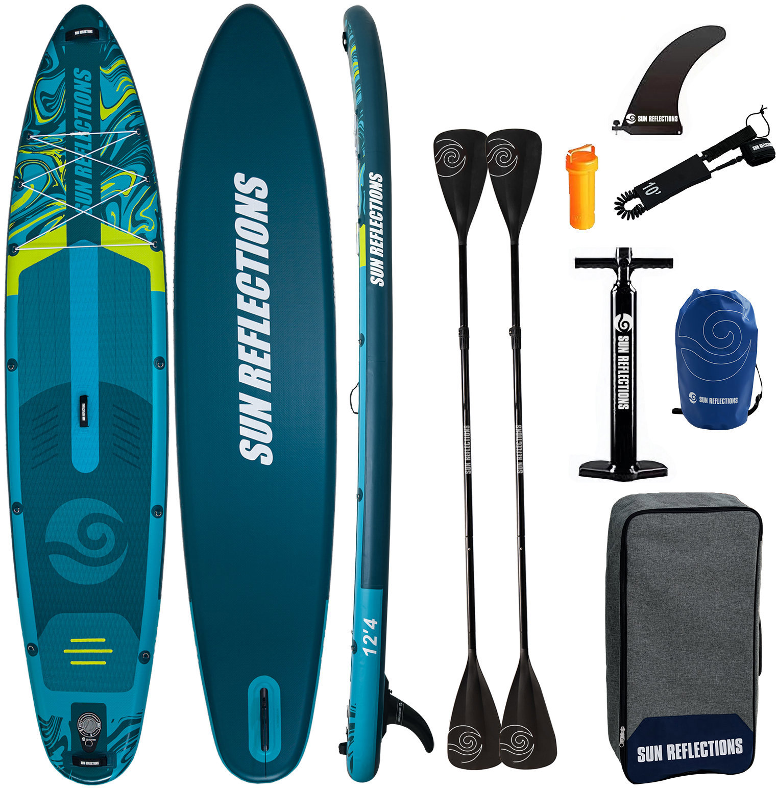 SUN REFLECTIONS Multi 12'4'' Minicombo Emerald