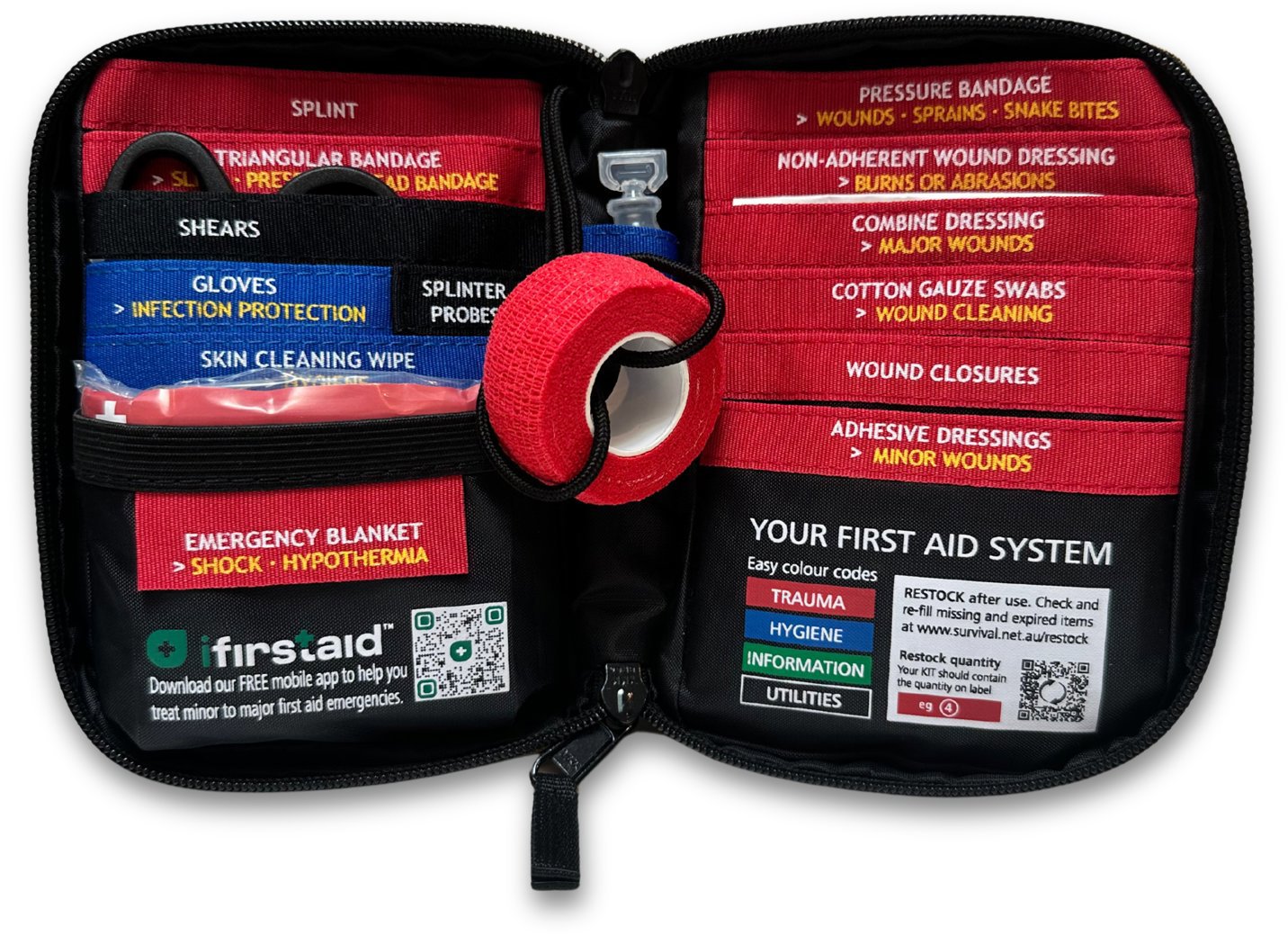 Survival Hiking First Aid Kit, anglická verze
