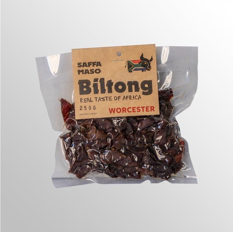 SAFFA MASO Sušené hovězí maso Biltong Worcester 250 g