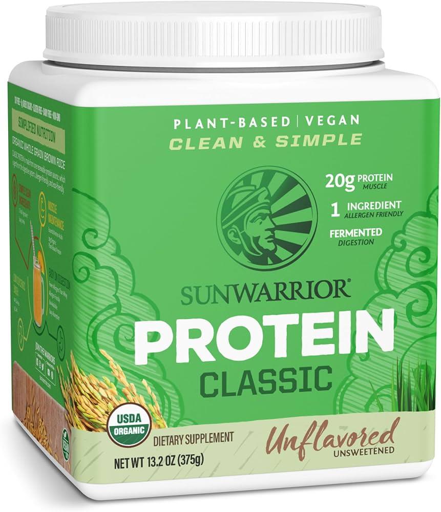 Sunwarrior Classic Protein 375 g, neochucený