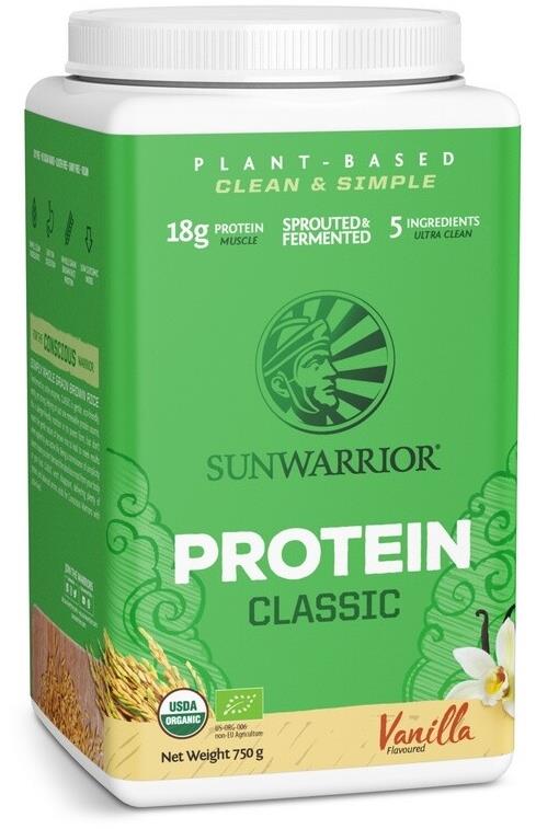Sunwarrior Classic Protein 750 g, vanilka