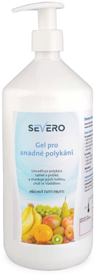 SEVERO Gel pro snadné polykání tutti fruti 1 l