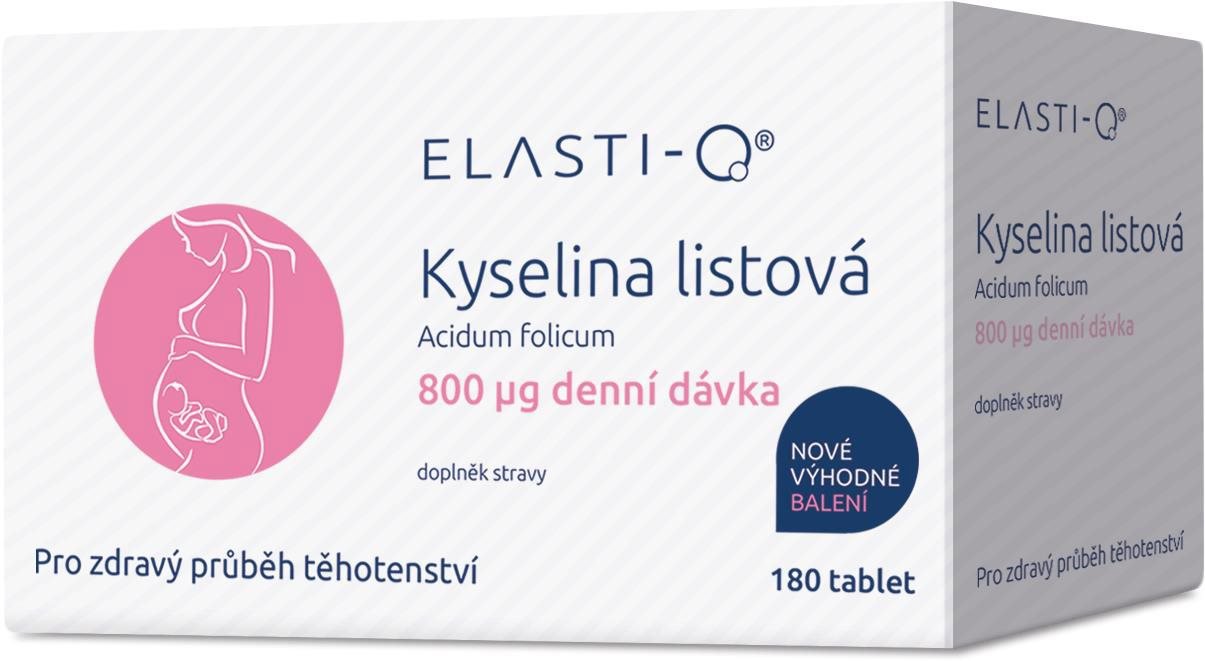 Elasti-Q Kyselina listová 800 180 tablet