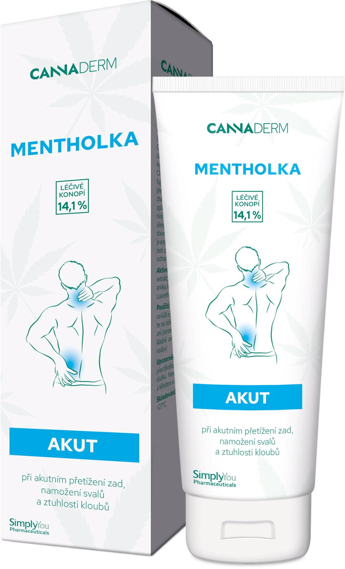 CANNADERM Mentholka Akut 125 ml