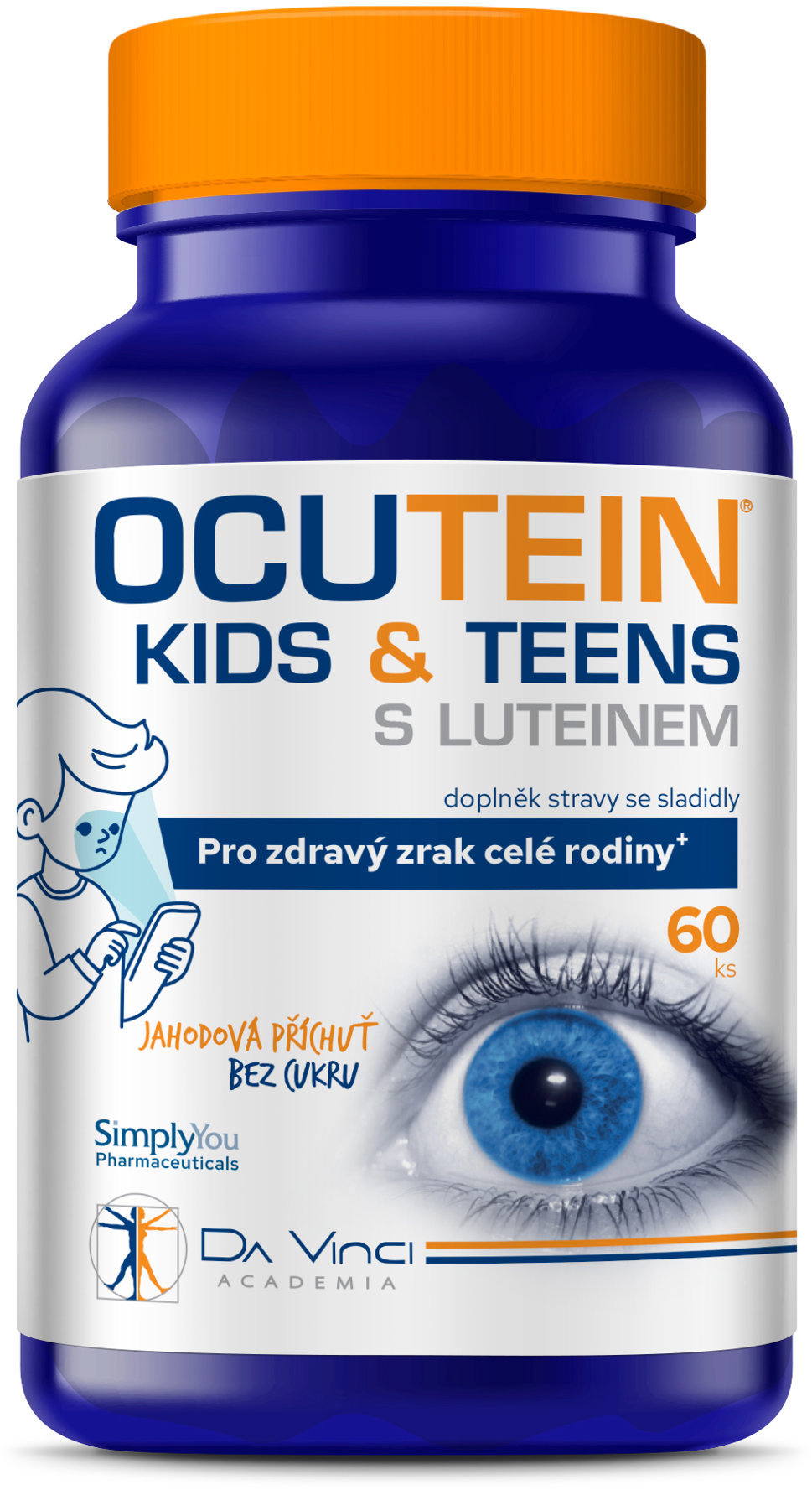 Ocutein Kids&Teens s luteinem 60 ks
