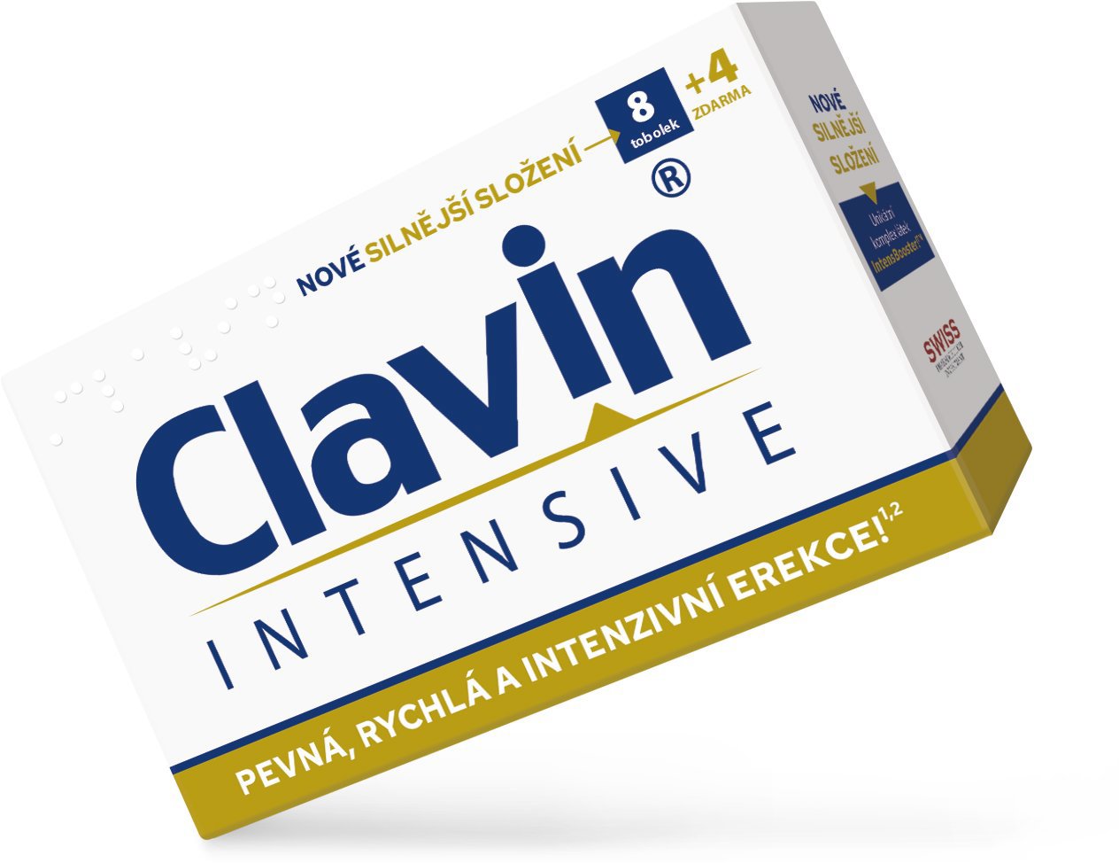 Clavin Intensive 8 + 4 tobolky